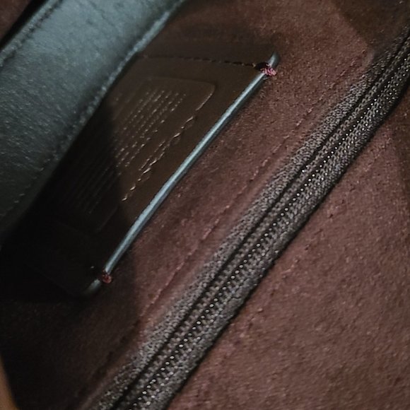 Nwt COACH Georgie Shoulder Bag In Colorblock Signature Canvas W/Rivets Tabby sty - Picture 9 of 12